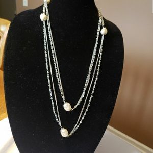 Vintage CORO Double Strands Necklace